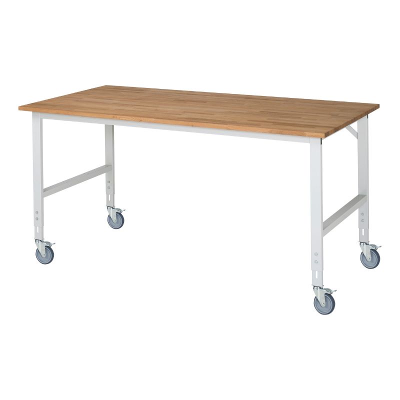 Arbetsbord på hjul