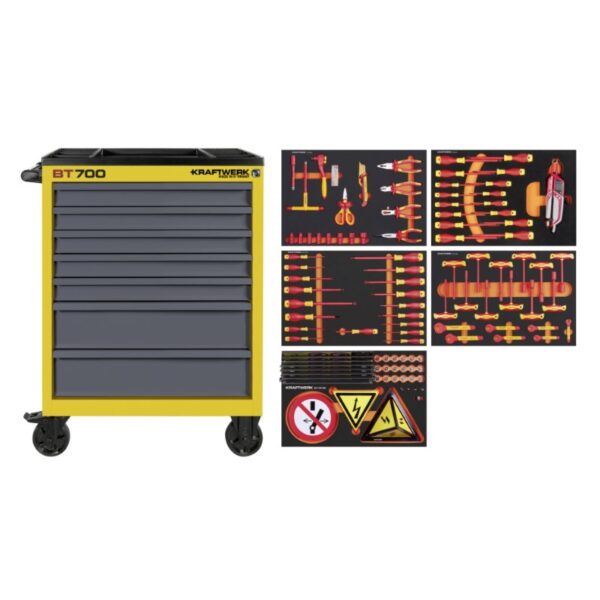 Kraftwerk BT700 verkstadsvagn - 116 delar