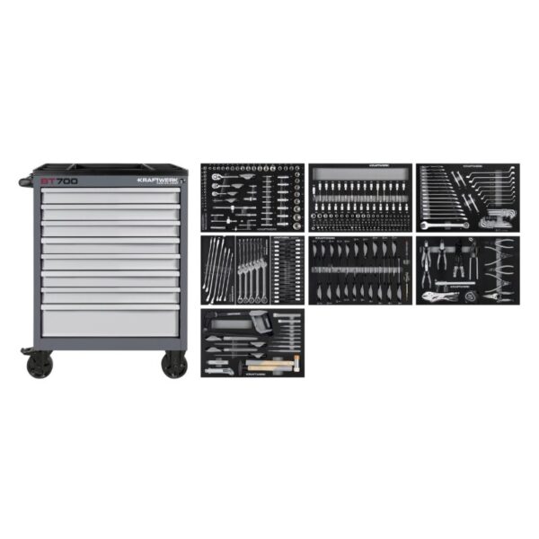 Kraftwerk BT700 verkstadsvagn - 350 delar
