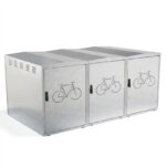 Cykelförråd Safe A - 3 set