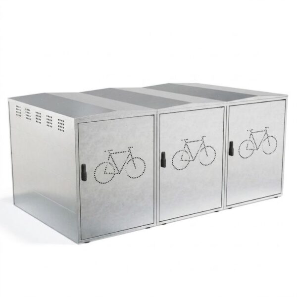 Cykelförråd Safe A - 3 set