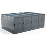 Cykelförråd Safe A - 4 set