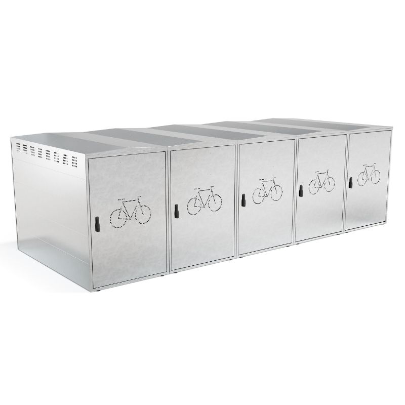 Cykelförråd Safe A+ - 5 set