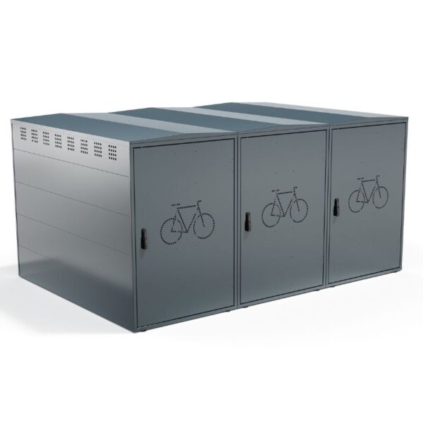 Cykelförråd Safe A+ - 3 set