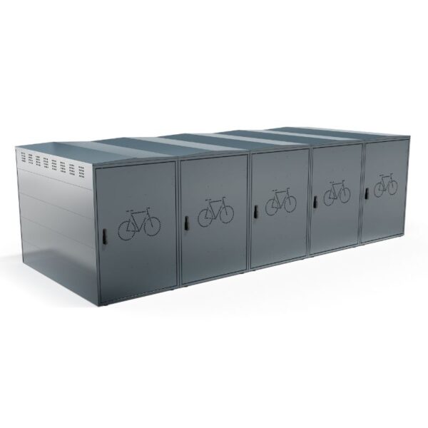 Cykelförråd Safe A+ - 5 set